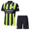 Conjunto (Camiseta+Pantalón Corto) Manchester City Segunda Equipación 2024-25 - Niño